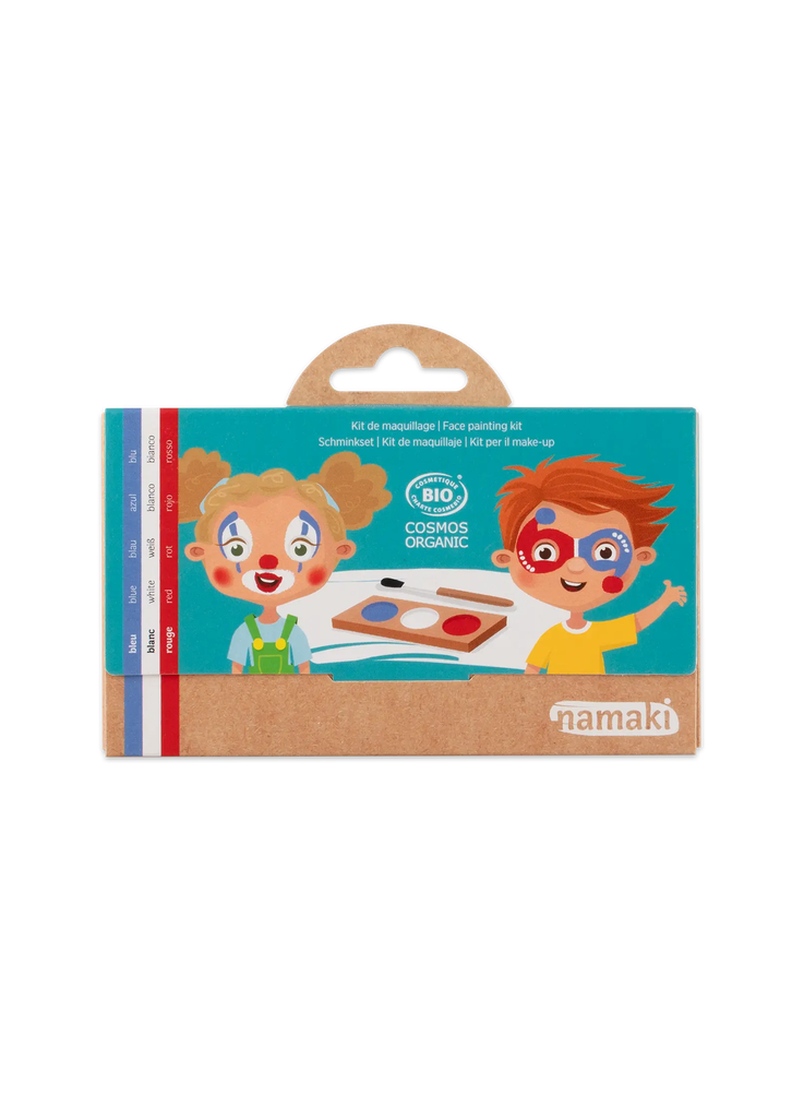 Kit de maquillage 3 couleurs - Clown & Arlequin**