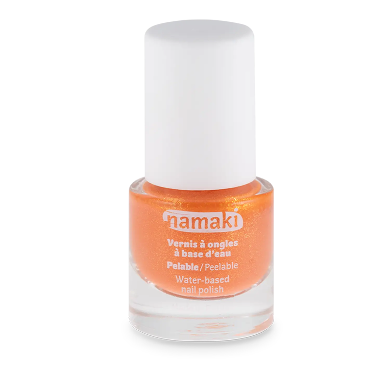Water-based peelable Nail Polish 24 - Glitter Coral