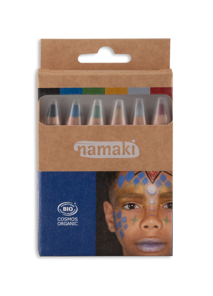 Set of 6 Face Painting Pencils -Intergalactic Worlds**