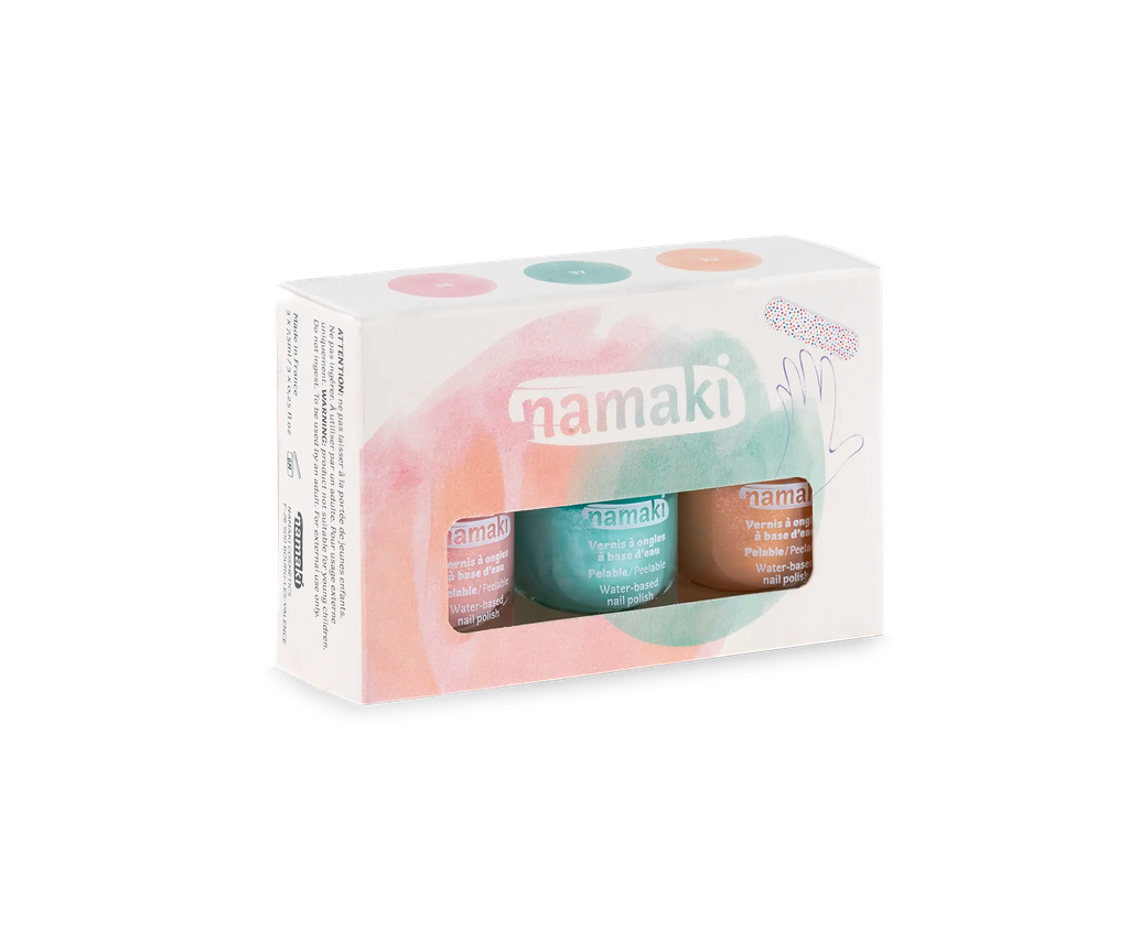 Kindernagellack 3er Set - Sommerliche Köstlichkeiten