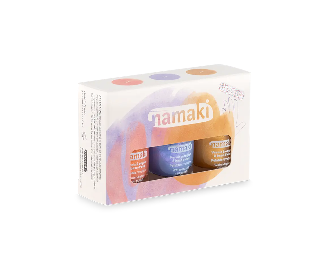 Kindernagellack 3er Set - Sonnenuntergang