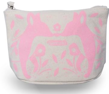 [110313] Trousse de maquillage Rose vide