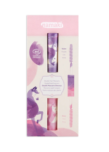 [110091] Double-tip Hair Mascara Pink-Purple**