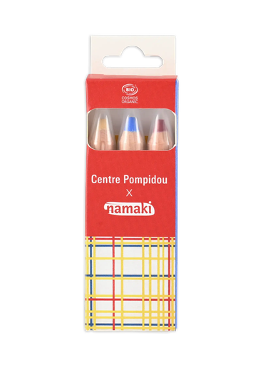 [110135] Kit 3 crayons de maquillage - Centre Pompidou X Namaki**