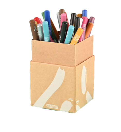 [130048] Assortiment 30 crayons de maquillage fins - 14 couleurs**