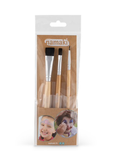 [110305] Kit 3 pinceaux de maquillage